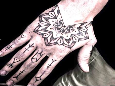 tatuajes para dibujar en la mano